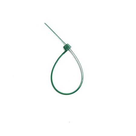 South Main Hardware 4-in   18-lb, Dark Green, 100 Standard Nylon Tie 220104